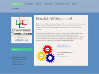 elternverein-theresianum.at Webseite Vorschau