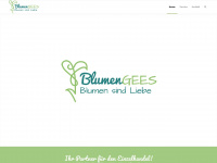blumengees.de Webseite Vorschau