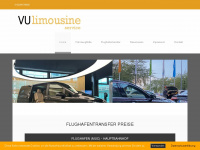 vu-limousine.de Webseite Vorschau