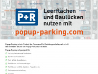 popup-parking.com Webseite Vorschau