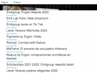 emilgroup.es Webseite Vorschau