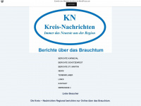 kreisnachrichten.wordpress.com Webseite Vorschau