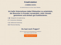 kreativstation.info Webseite Vorschau
