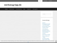 werkzeug-tipp.de Webseite Vorschau