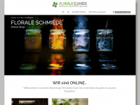 floraleschmiede-shop.de Webseite Vorschau