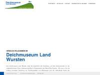 deichmuseum-landwursten.de Webseite Vorschau