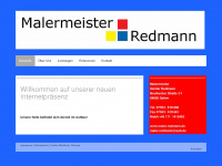 maler-redmann.de Webseite Vorschau