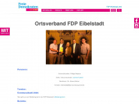 fdp-eibelstadt.de Webseite Vorschau