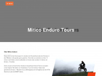mitico-enduro.ch Webseite Vorschau