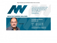 architekturbuero-walcher.de Webseite Vorschau