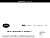 shepherds.at Webseite Vorschau