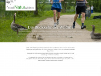 stadt-natur-wildnis.de Webseite Vorschau