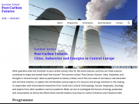 post-carbon-futures.de Webseite Vorschau
