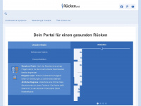 ruecken.net Webseite Vorschau