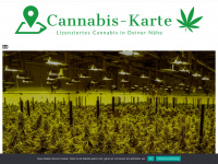 cannabis-karte.de Webseite Vorschau
