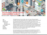 wellbeing-index.de Webseite Vorschau