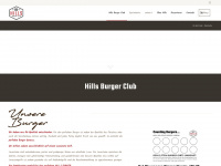 hills-burger.club Webseite Vorschau