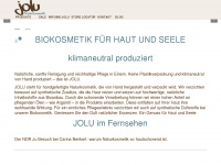 jolu.ch Webseite Vorschau