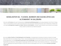 fliesen-sendlhofer.at Webseite Vorschau