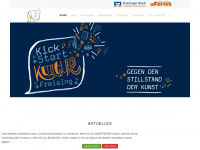 kickstart-kultur-freising.de Webseite Vorschau