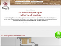 brigitte-oberstdorf.de Webseite Vorschau