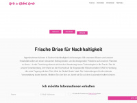 girls-for-global-goals.com Webseite Vorschau
