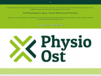 physiotherapie-physioost.de Webseite Vorschau