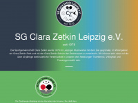 sgclarazetkin-leipzig.de Webseite Vorschau
