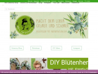 mrs-greenery.de Webseite Vorschau