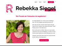 rebekka-siegel.de Webseite Vorschau