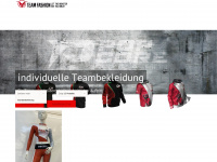 teamfashion.ch Webseite Vorschau