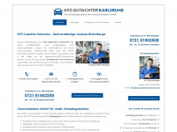 kfz-gutachter-karlsruhe.net Webseite Vorschau
