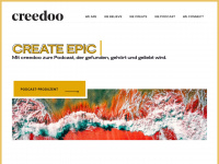 creedoo.com Webseite Vorschau