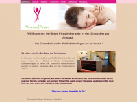 altstadt-physio.com Webseite Vorschau
