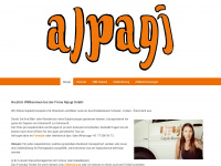 alpagi.ch Webseite Vorschau