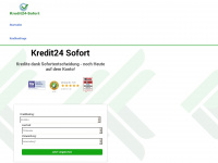 kredit24-sofort.info Webseite Vorschau