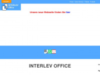 interlev-office.de Webseite Vorschau