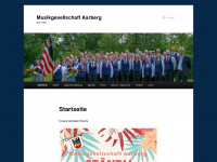 mgaarberg.ch Webseite Vorschau