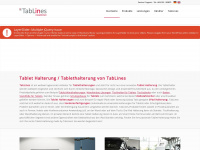 tablines.de Webseite Vorschau