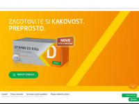 vitamind3krka.si Webseite Vorschau