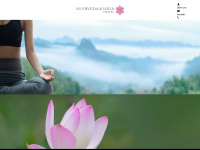 ayurveda-yoga-travel.ch Webseite Vorschau