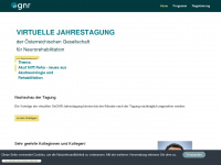 oegnrvirtuell.at Webseite Vorschau