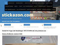 stickazon.com Webseite Vorschau