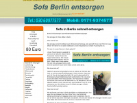 sofa-berlin-entsorgen.de Webseite Vorschau