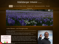 adelsberger-imkerei.de Webseite Vorschau