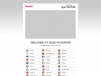 isuzu-international.eu Webseite Vorschau