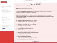 maks-marl.de Webseite Vorschau