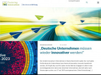 fosteringinnovation.de Webseite Vorschau