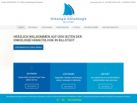 onkologie-billstedt.de Webseite Vorschau