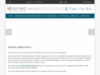 lipomed-shop.com Webseite Vorschau
